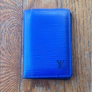 Louis Vuitton Vibrant Blue Card Wallet